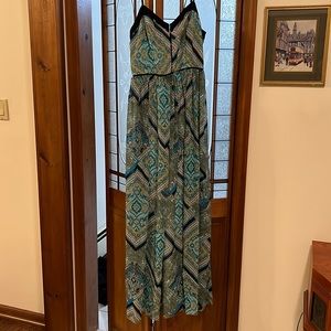 BLUE VACATION DRESS